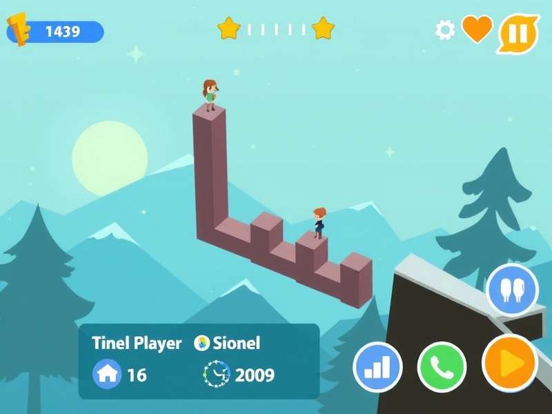 Friends In Himalayan Heights Gameplay Screenshot